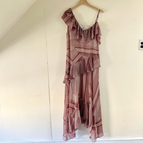 Rebecca Minkoff Veronica Maxi Dress in Red sz 10 - Picture 3 of 6